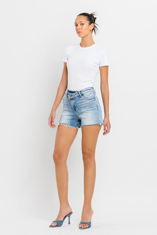 Maren High Rise Criss Cross Shorts