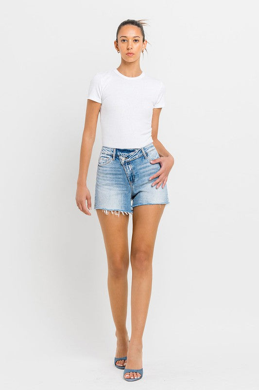 Maren High Rise Criss Cross Shorts