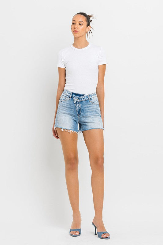 Maren High Rise Criss Cross Shorts