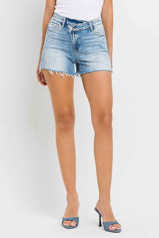 Maren High Rise Criss Cross Shorts