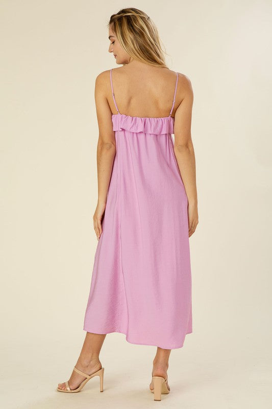 Lilac Maxi Dress